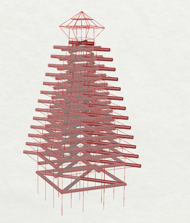 横向构架